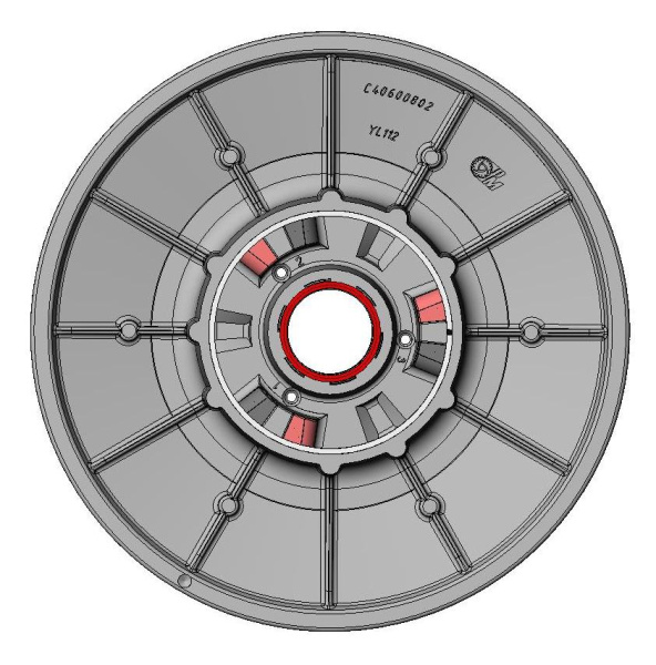 0109371  Диск подвижный C40600820ЗЧ