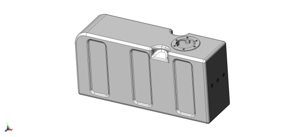 0135303  Бак топливный R40800010