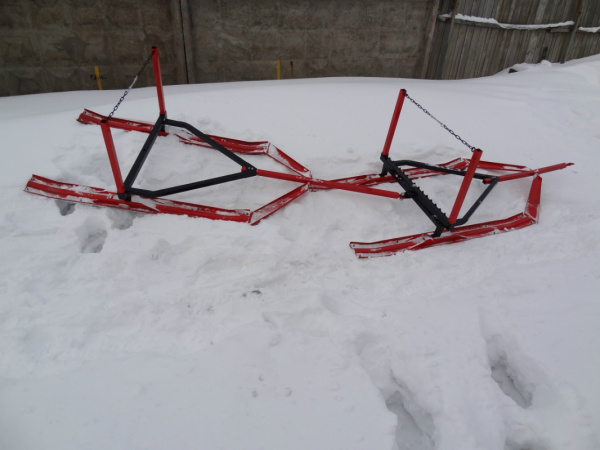 0798299  Сани для перевозки леса