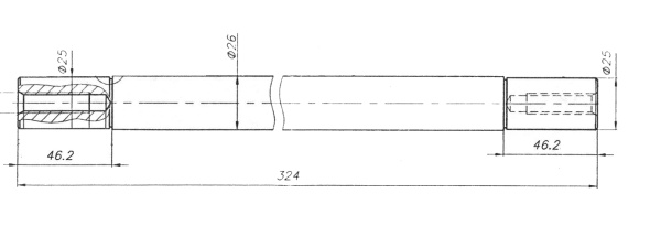 0014763  Ось C40200512