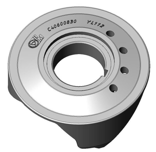 0076346  Полумуфта C40600830