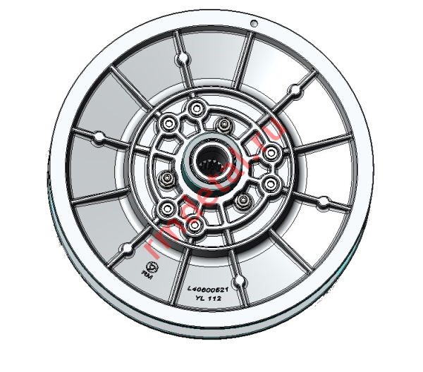 0142281  Шкив ведомый S10600500