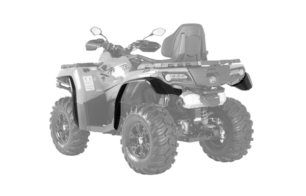 40.0371  Расширители арок на CFMOTO X8 H.O. / X10 EPS