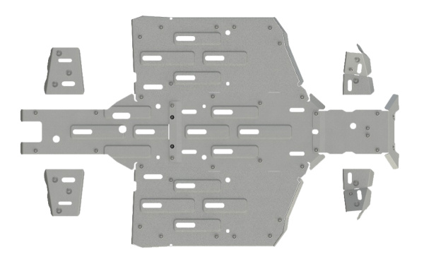 40.3980  Комплект защиты днища для CFMOTO U10 EPS (до 2023 года)