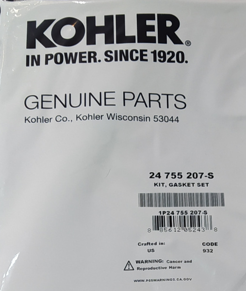 0141243  Набор прокладок 24 755 207-S