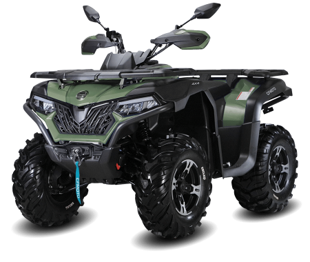 Квадроцикл CFMOTO CFORCE 600 S Advanced EPS (Зеленый)