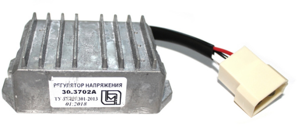 0109662  Регулятор напряжения 30.3702 ТУ37.429.301-2013