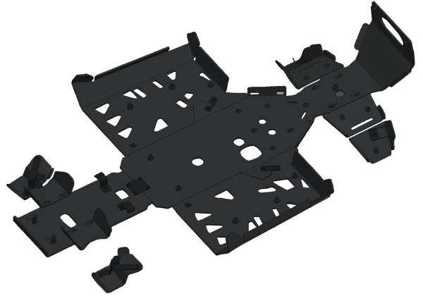 Karter_1000  Комплект защиты днища для CFORCE 800 HO EPS NEW/800 HO EPS LTD/1000 EPS NEW/1000 EPS LTD