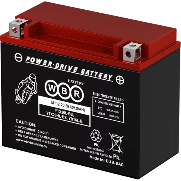 1007867  Аккумулятор MT12-20-B WBR